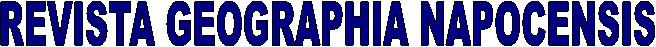 REVISTA GEOGRAPHIA NAPOCENSIS